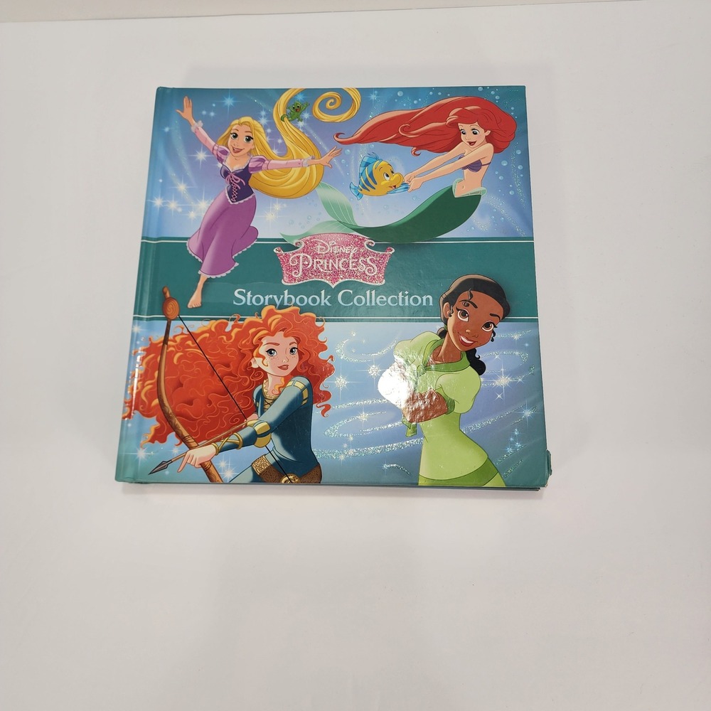 Disney Princess Storybook Collection Hardcover  2015 Disney Press Ariel Tiana